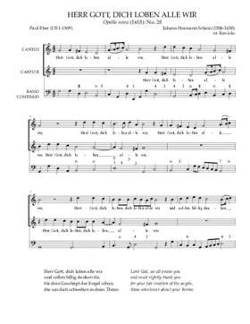 Herr Gott, dich loben alle wir