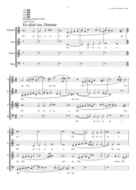 Ex altari tuo Domine