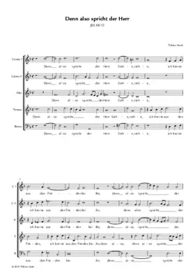 Denn also spricht der Herr