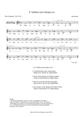 Verbum caro factum est de virgine