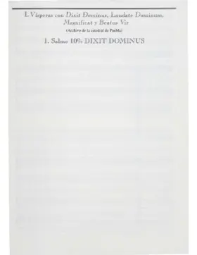 Salmo 109: Dixit Dominus