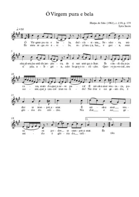 Ó Virgem pura e bela