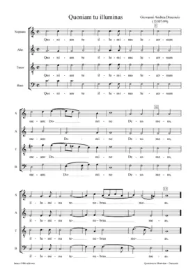 Quoniam tu illuminas