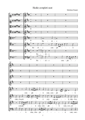 Hodie completi sunt à 8