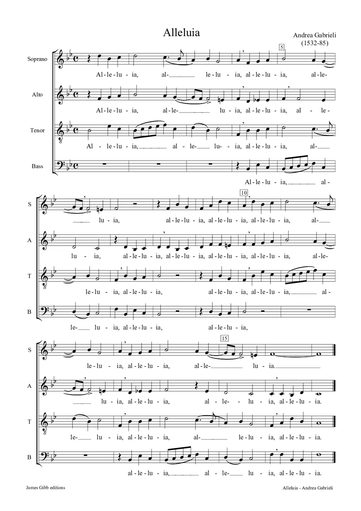 Alleluia al vangelo - Page 1