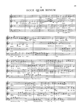 Ecce quam bonum
