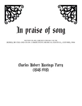In praise of song