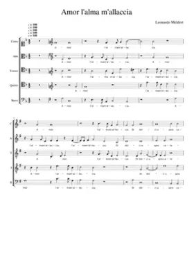 Amor l'alma m'allaccia