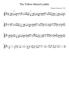 The Yellow-Haired Laddie