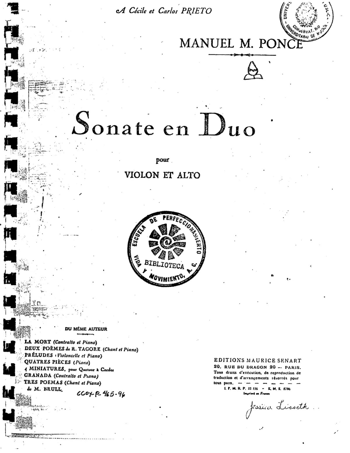 Sonate a duo - Page 1