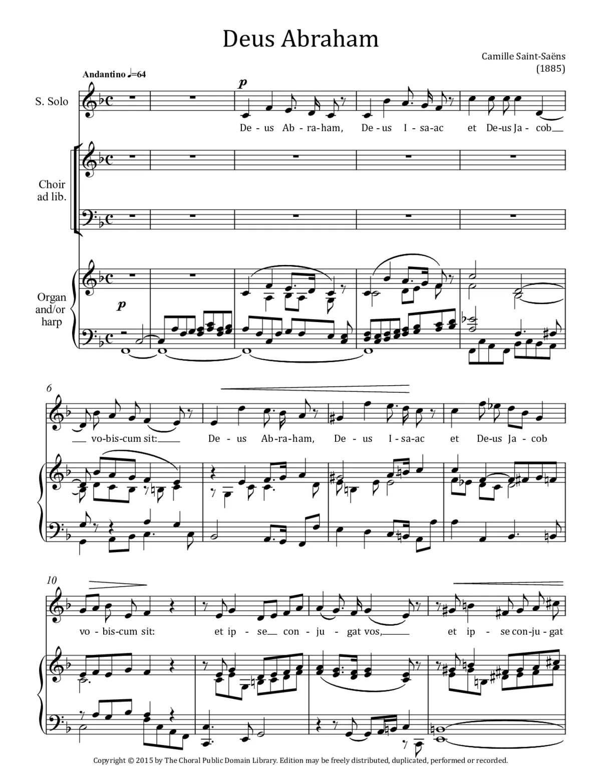 Deus Abraham - Page 1