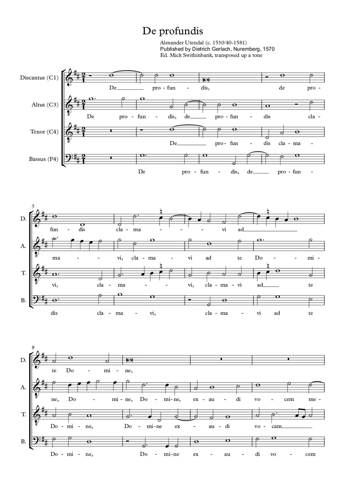 De profundis - Page 1