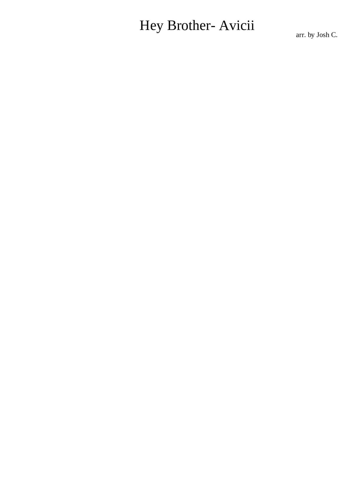 hey brother - Page 1