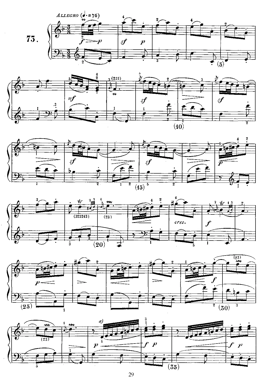 Keyboard Sonata in F major - Page 1