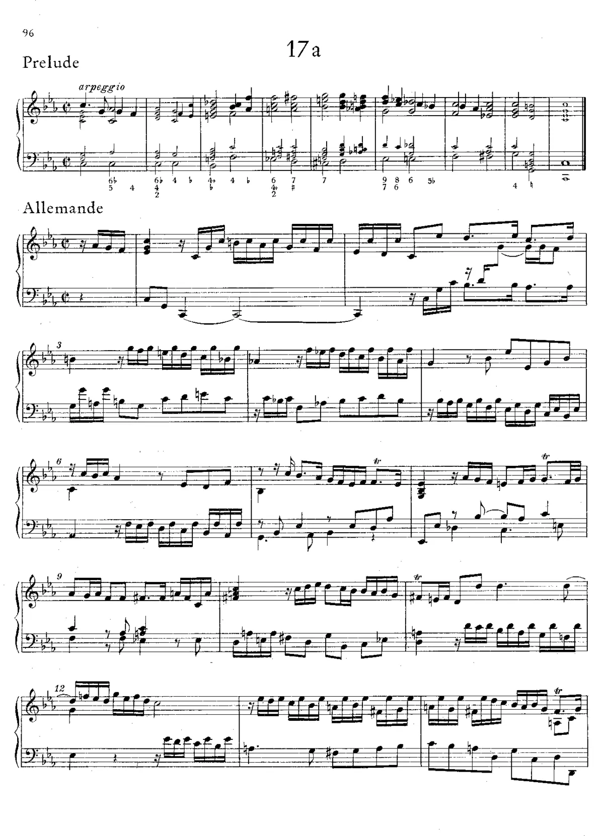 Partita in C minor - Page 1