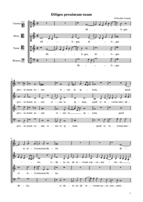 Diliges proximum tuum