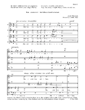 In omni tribulatione