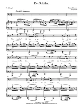 Der Schiffer, D 694