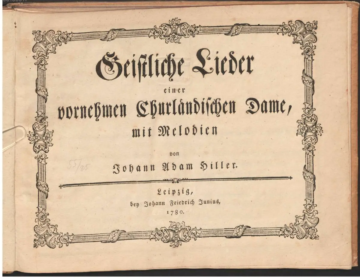 17 Geistliche Lieder - Page 1