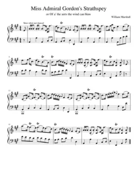 Miss Admiral Gordon's Strathspey