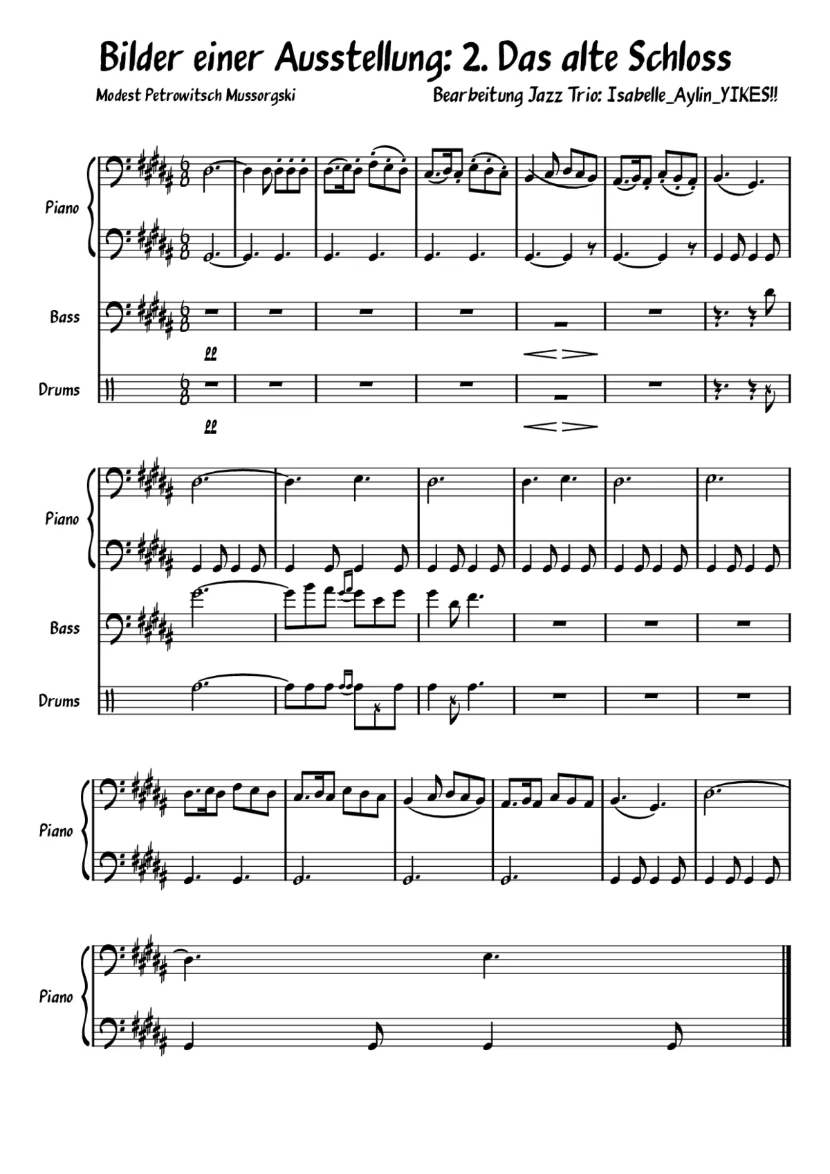 Pictures at an Exhibition - Page 1