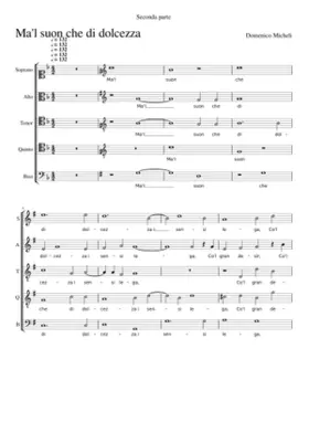 Ma'l suon che di dolcezza