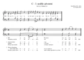 C - 3. neděle adventní