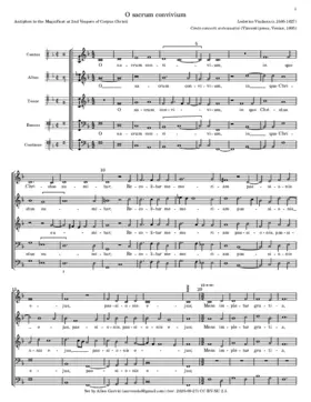 O sacrum convivium