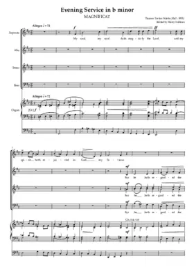 Evening Canticles in b minor