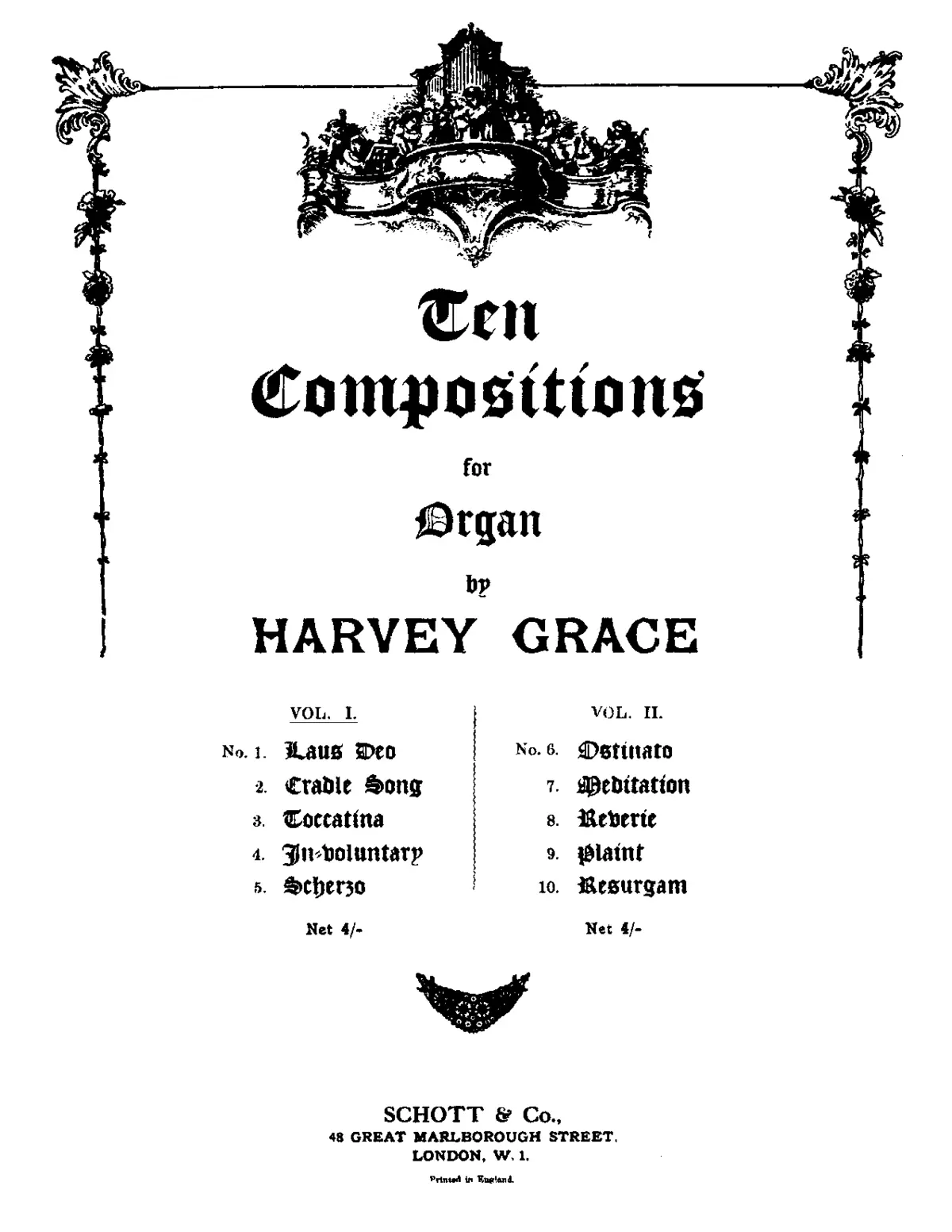 10 Compositions for Organ - Page 1