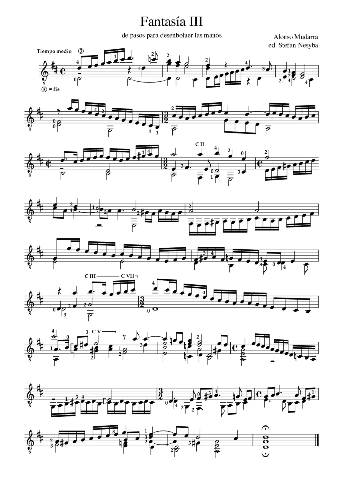 Fantasía III - Page 1