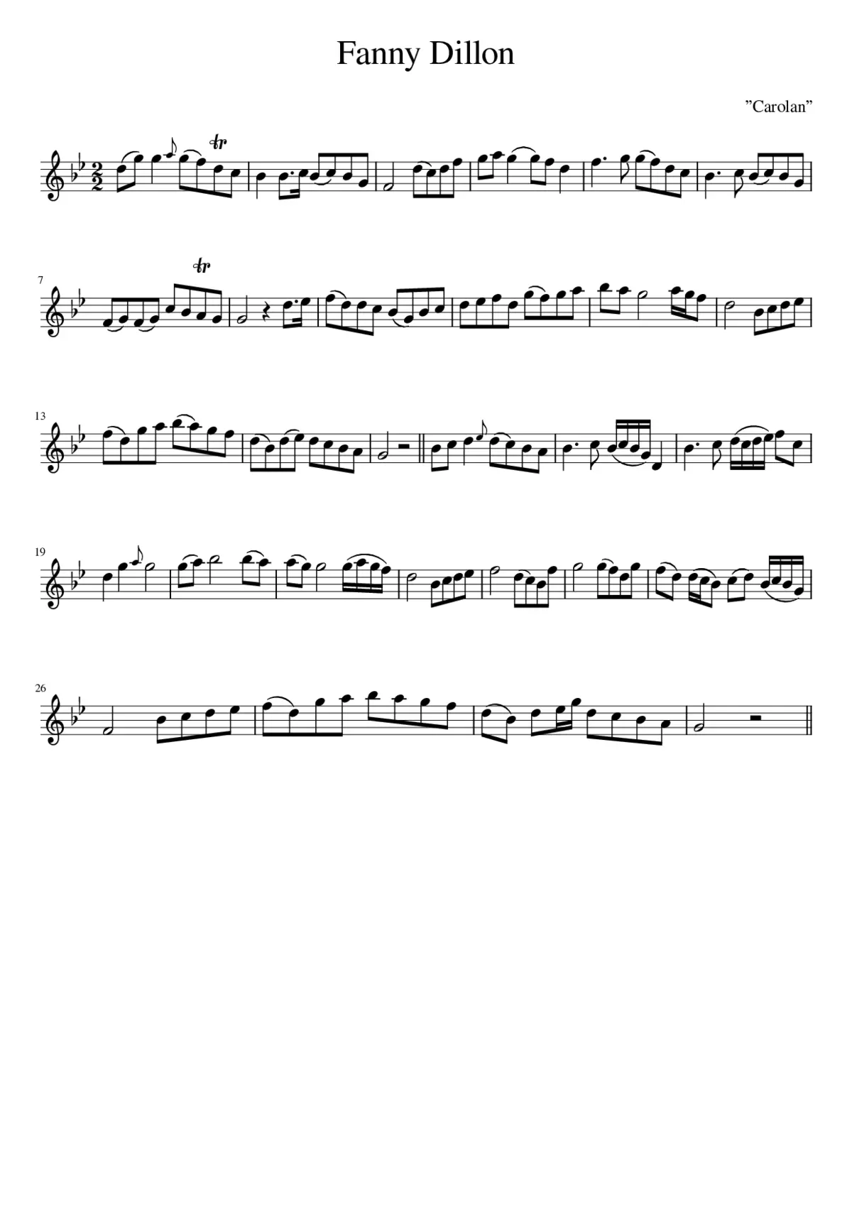 Fanny Dillon - Page 1