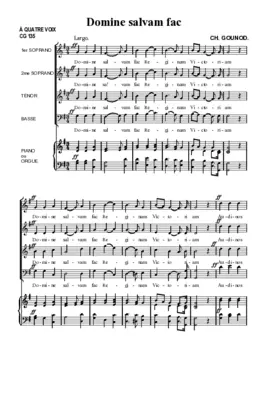 Domine salvam fac Reginam Victoriam, CG 135