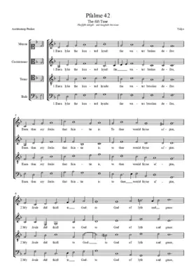 When like the hunted hind