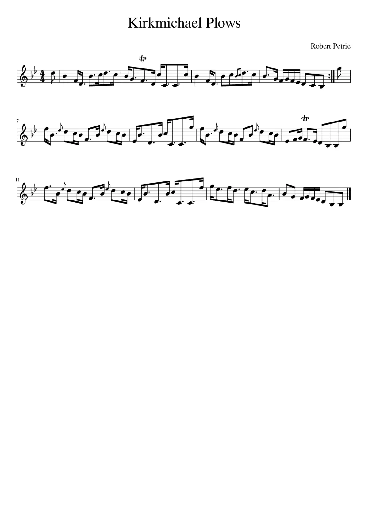 Kirkmichael Plows - Page 1