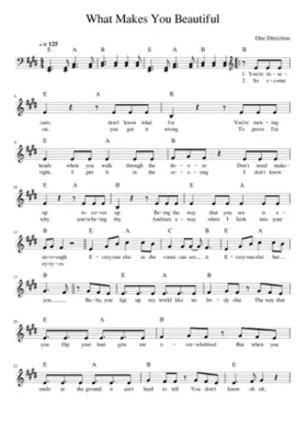 what makes you beautiful