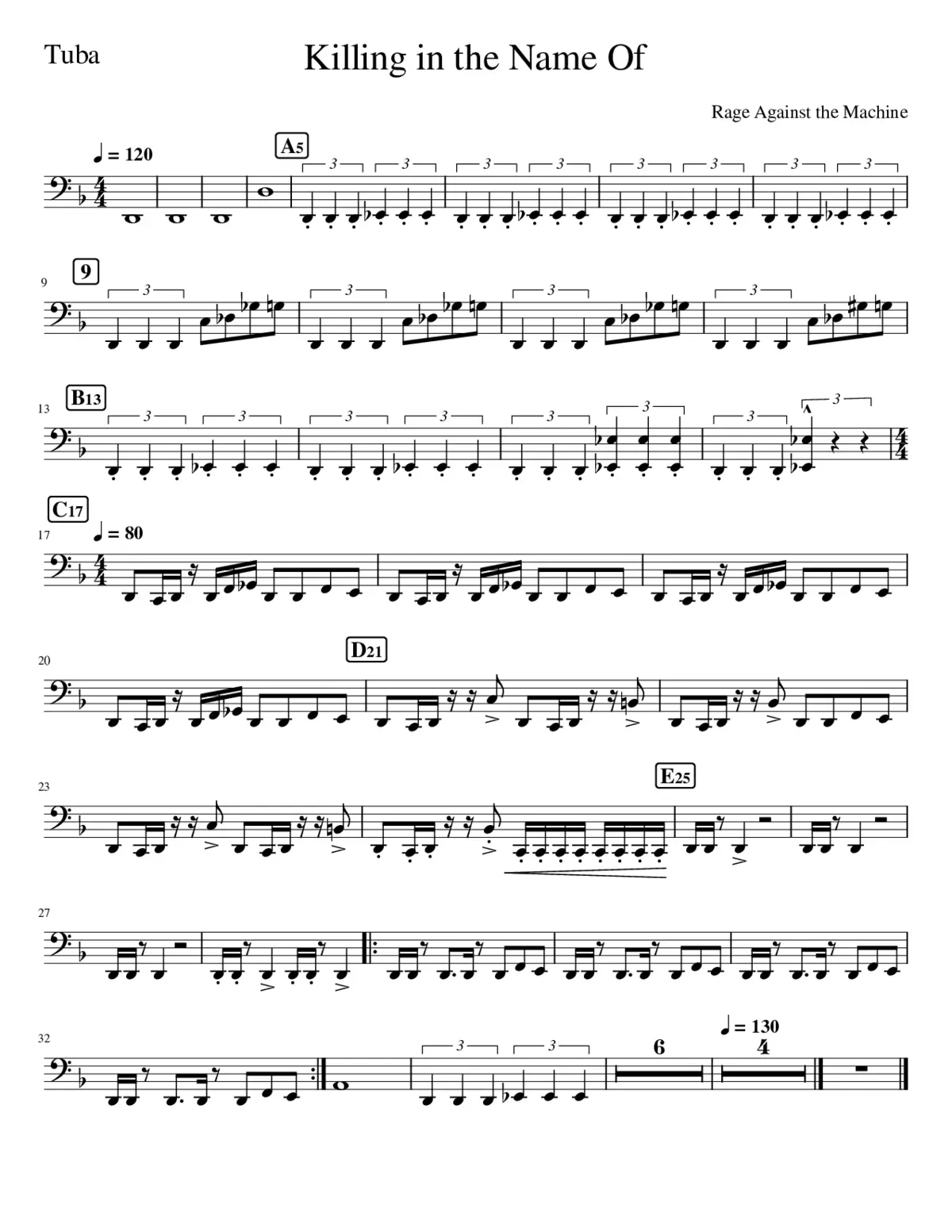 killing in the name - Page 1