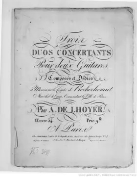 3 Duos for 2 Guitars