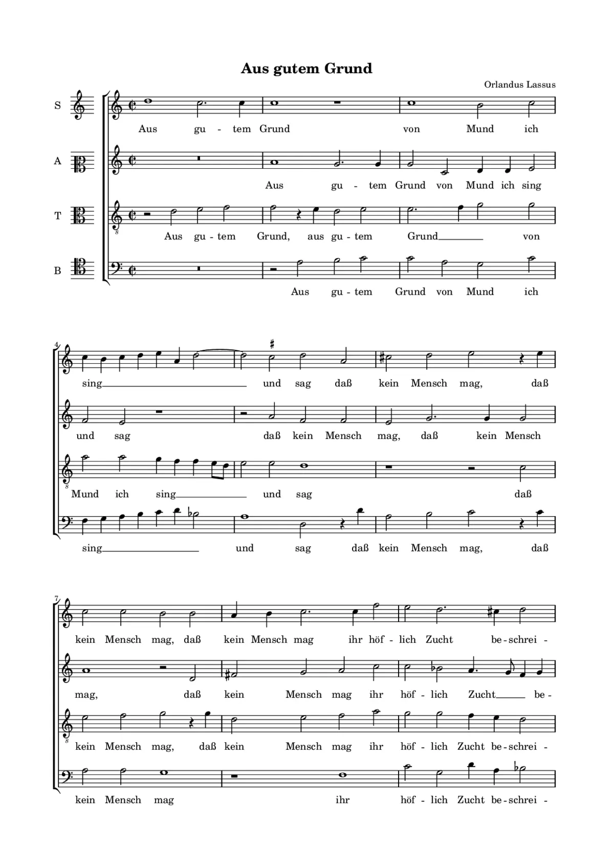Aus gutem Grund - Page 1