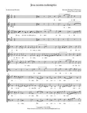 Jesu nostra redemptio