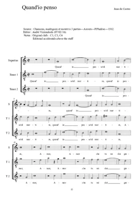 Quand'io penso al martire