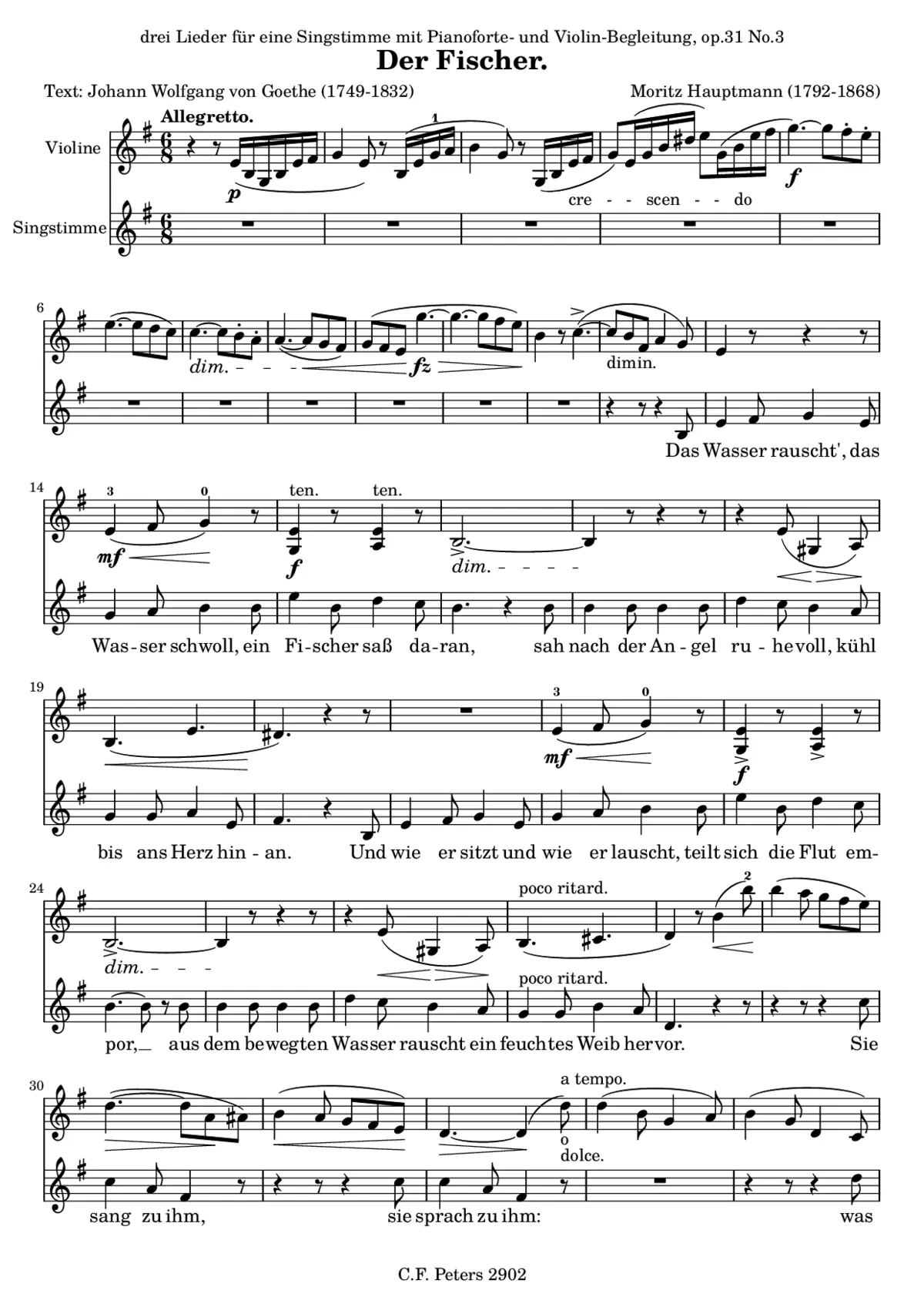 3 Lieder - Page 1