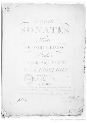 3 Piano sonatas