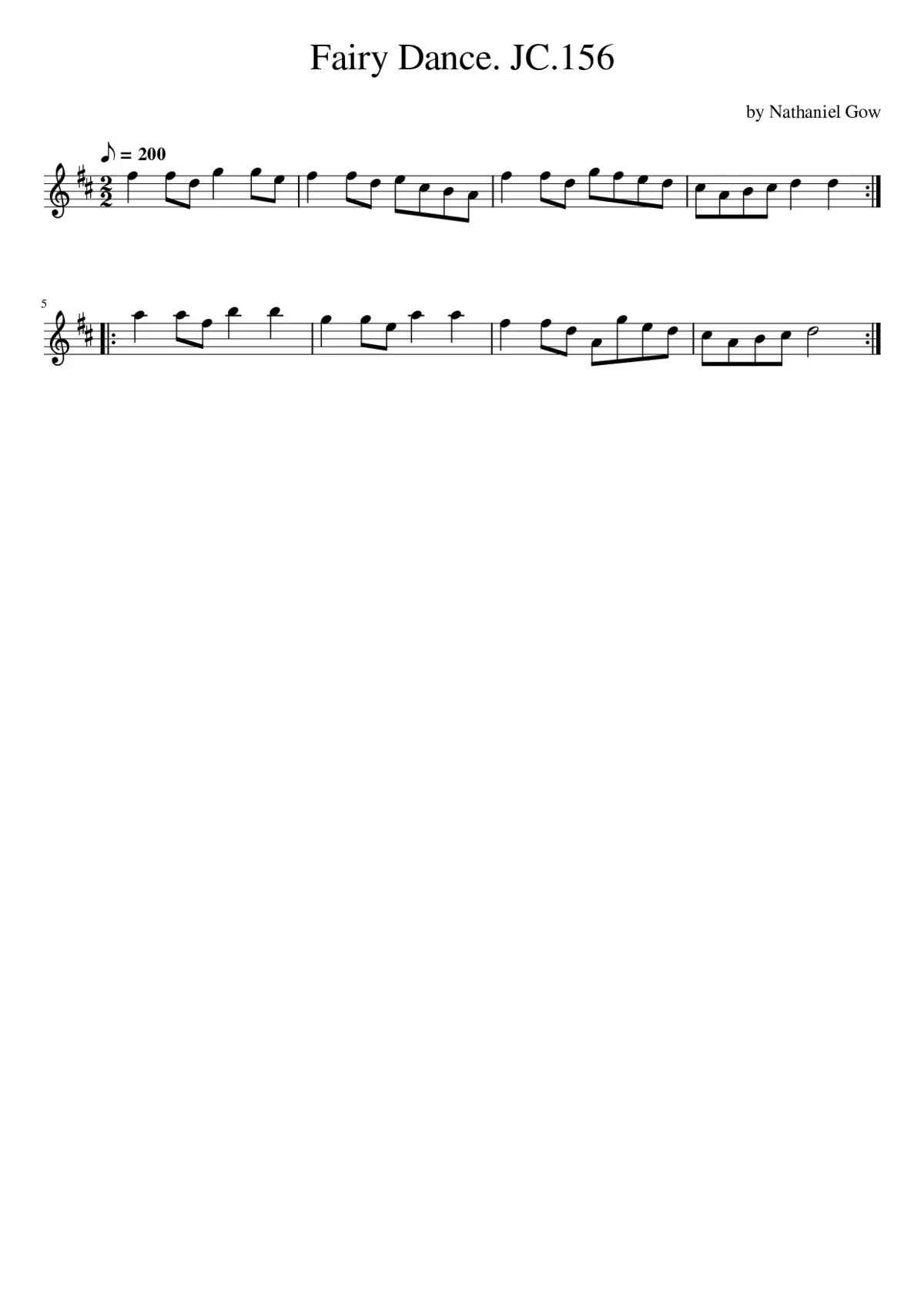 The fairy dance - Page 1