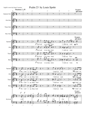 Psalm 23 - The Lord is my Shepherd
