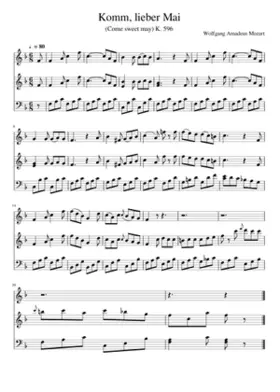 Komm lieber Mai