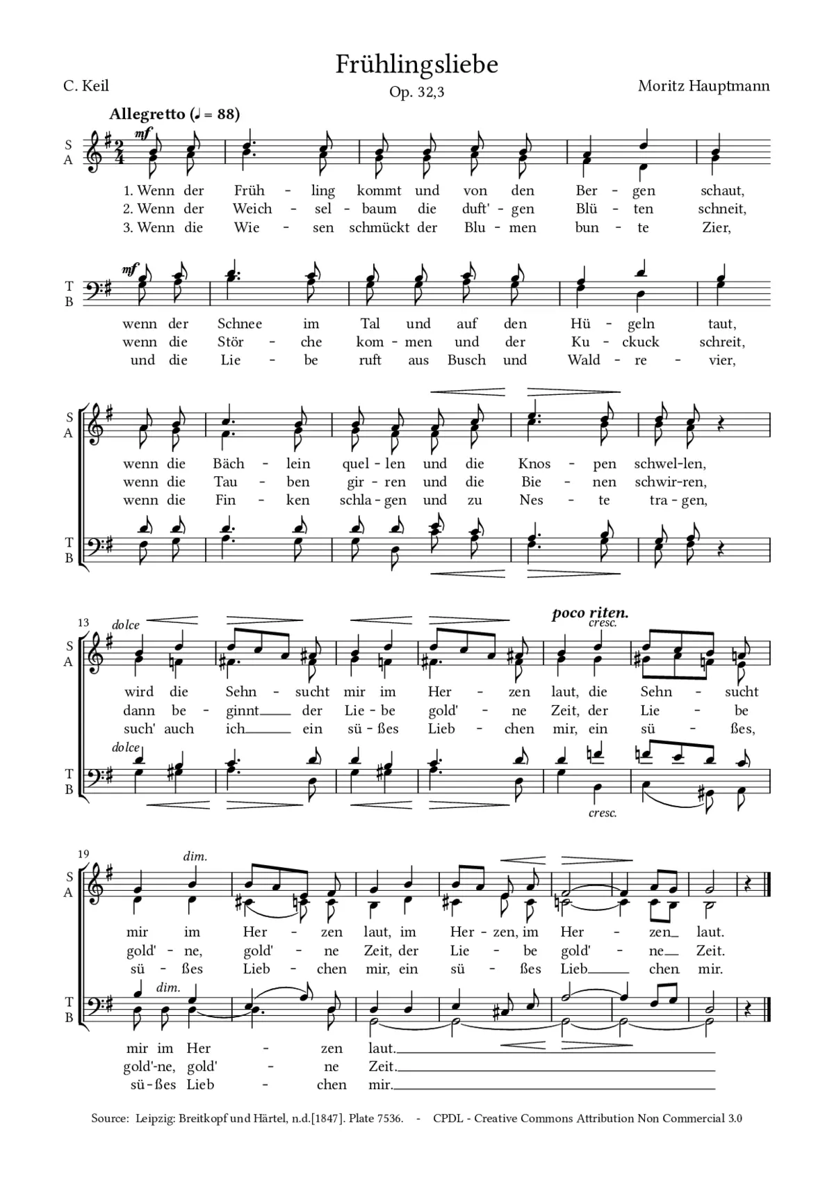 Frühlingsliebe - Page 1