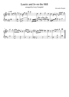 Laurie and Jo on the Hill