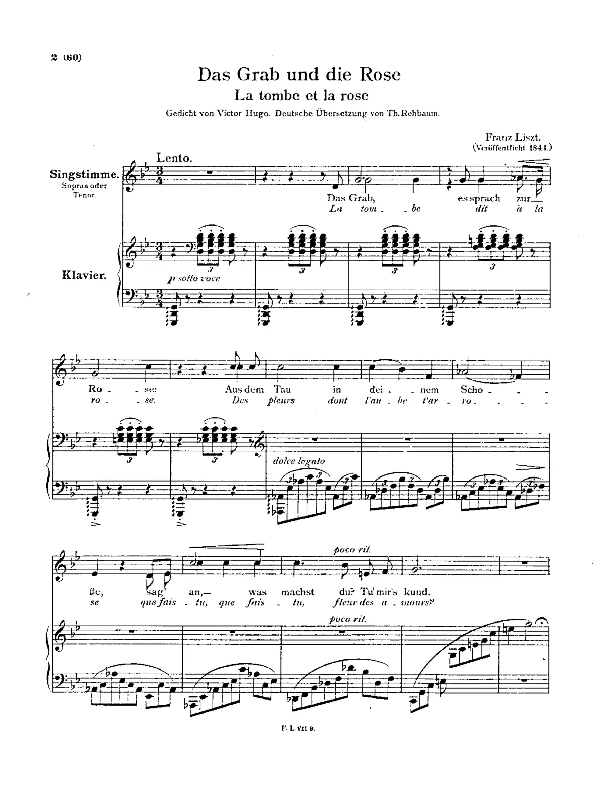 La tombe et la Rose - Page 1