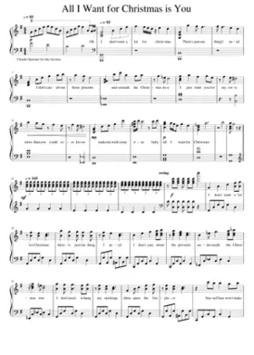 all i want for christmas is you